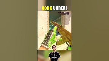 Donk INSANE 1V4 Clutch Reaction Time 🤯 #cs2 #counterstrike2 #shorts #donk