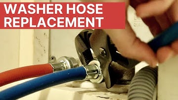 How to Change Replace Washing Machine Hoses, the Right Way!