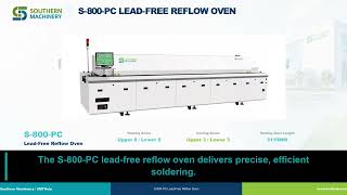 China Made Lead-Free Reflow Oven SMT Soldering Machine for Smart EMS factory screenshot 4