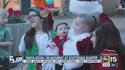 'Santa social' on Saturday at Scottsdale Quarter 