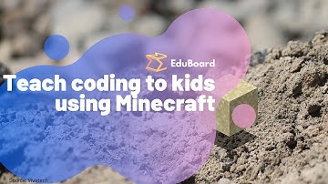 Teach coding using Minecraft Education Edition | Game based learning | STEM education for kids