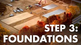 Building a Self Storage Facility Step 3: Foundation Work