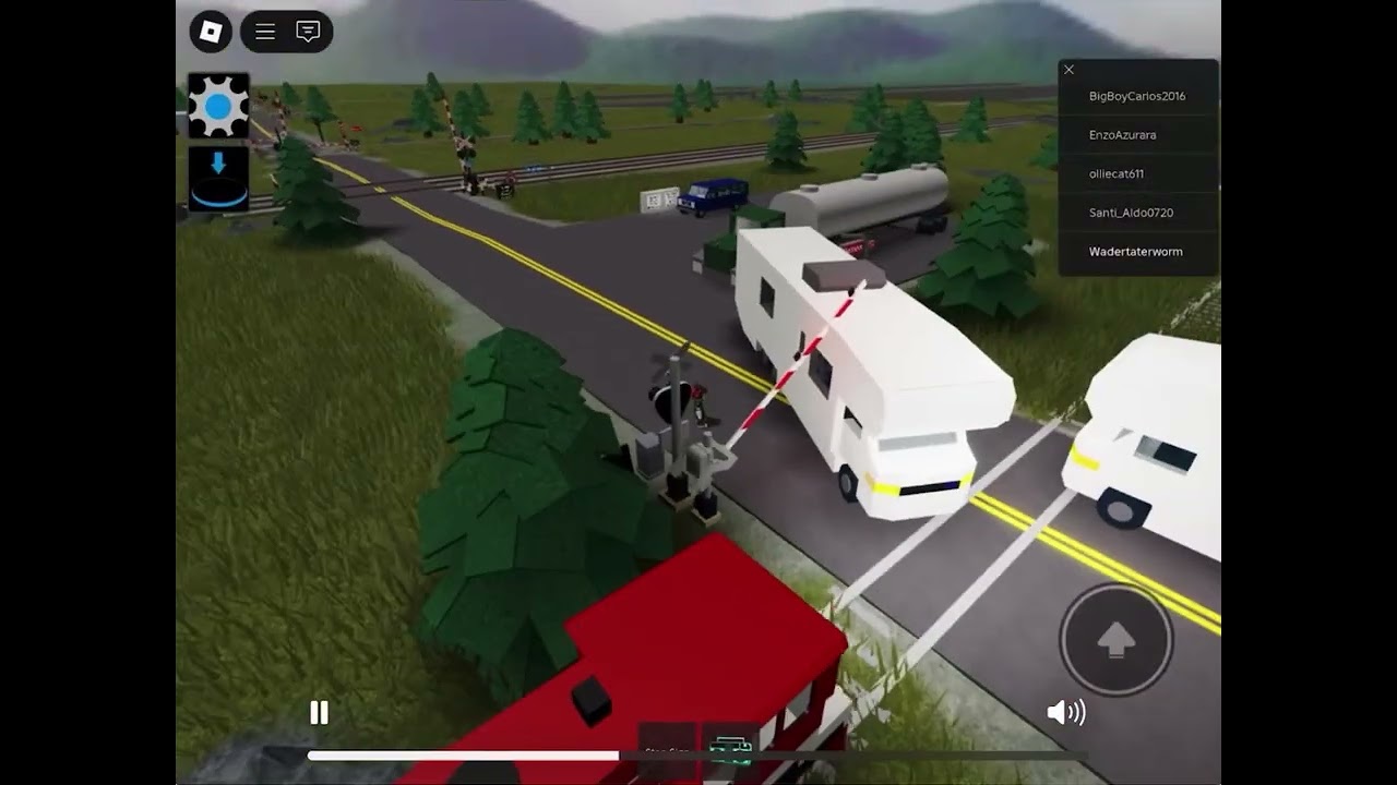 Roblox train crash compilation #4