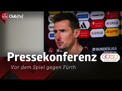 LIVE: Die PK vor dem Spiel gegen Fürth — football video