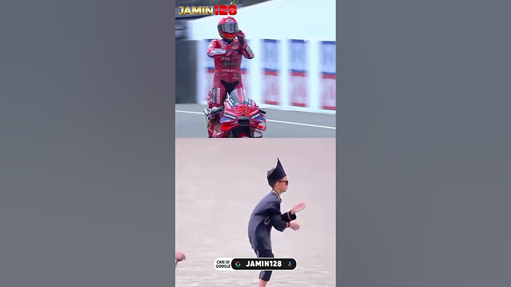 Aksi selebrasi Marc Marquez di sirkuit Sachsenring Jerman2025