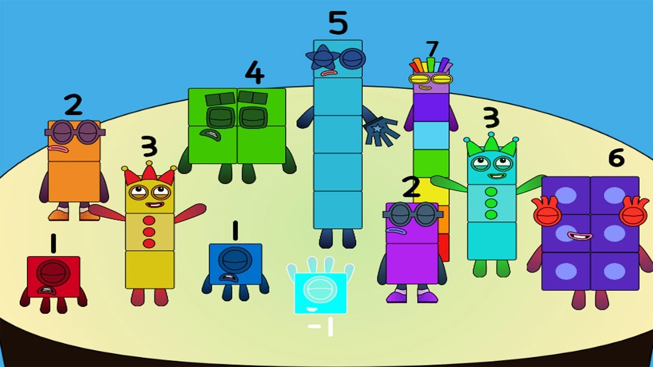 Numberblocks Band Au Crossover Youtube