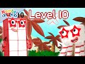 Multiplication - Level 10 | Learn to Count - 123 | Maths Cartoons for Kids | @Numberblocks