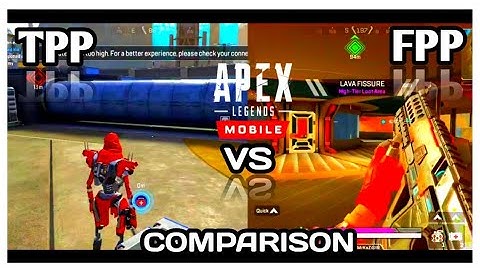 APEX LEGENDS MOBILE TPP VS FPP GAMEPLAY COMPARISON VIDEO •MKS