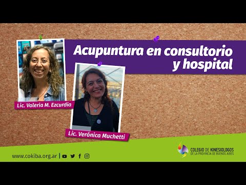 Acupuntura en consultorio y hospital
