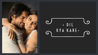 Video thumbnail of "Dil Kya Kare Lyrics | Salaam-E-Ishq | Adnan Sami | Vidya Balan & John Abraham"