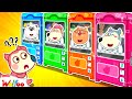  live vending machine for kids which one does baby jenny like  nursery rhyme  wolfoo family