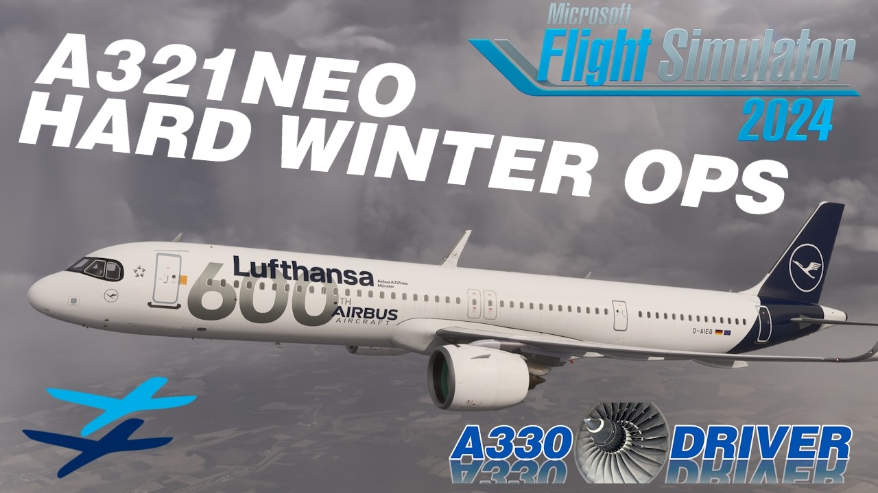 Airbus A321NEO Winter Ops As Real As It Gets | Munich - Frankfurt | Real Airbus Pilot