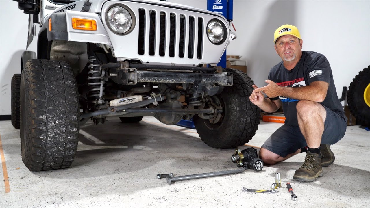 Genright Brackets GenRight Steering Box Brace Kit Overview - YouTube