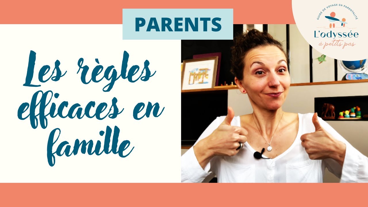 Comment poser un CADRE auprès de ses ENFANTS.