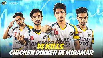 Perfect calls and fights led us to chicken dinner | 14 kills WWCD | Solo 5 kills | TEAM GXR