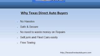 Cash Cars in Houston - Texas Direct Auto Buyers