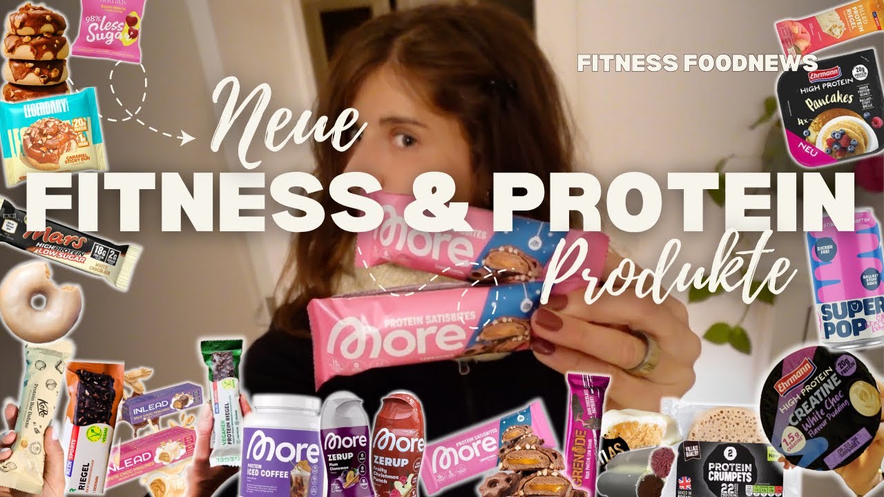 NEUE PROTEIN & FITNESS PRODUKTE 2025 💪🍫 // Ehrlicher Test & Review