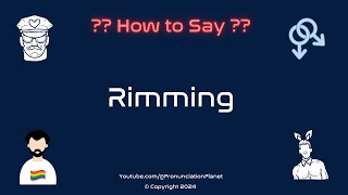 How To Pronounce Grindr Words (CORRECTLY) | How To Say Rimming