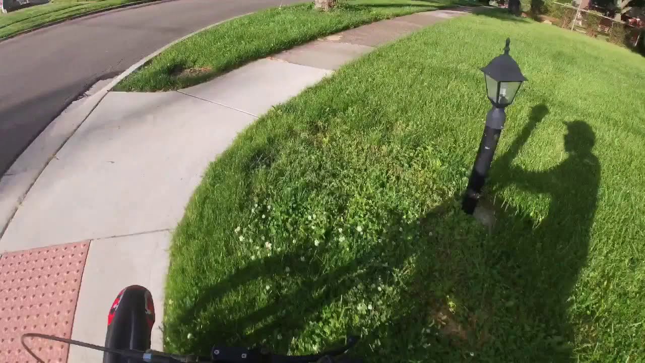 The Sidewalk Is My Dirt Bike Trail YouTube