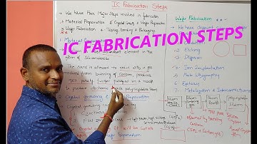IC Fabrication Steps