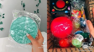 fidget toy unboxing tiktok compilation