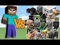 HEROBRINE Vs Minecraft All Mobs Combined Fight #mobfight #mobbattle #funny #live #24x7live #horsy