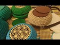 Круглая сумочка из трикотажной пряжи.  Как закрыть резную вставку. Round crochet bag