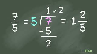 How to Convert Improper Fractions into Mixed Numbers