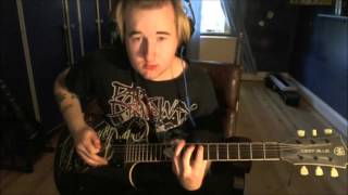 Devildriver - Sail Guitar cover (with solo HD)
