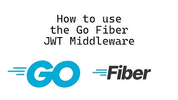 How to use the Go Fiber JWT middleware