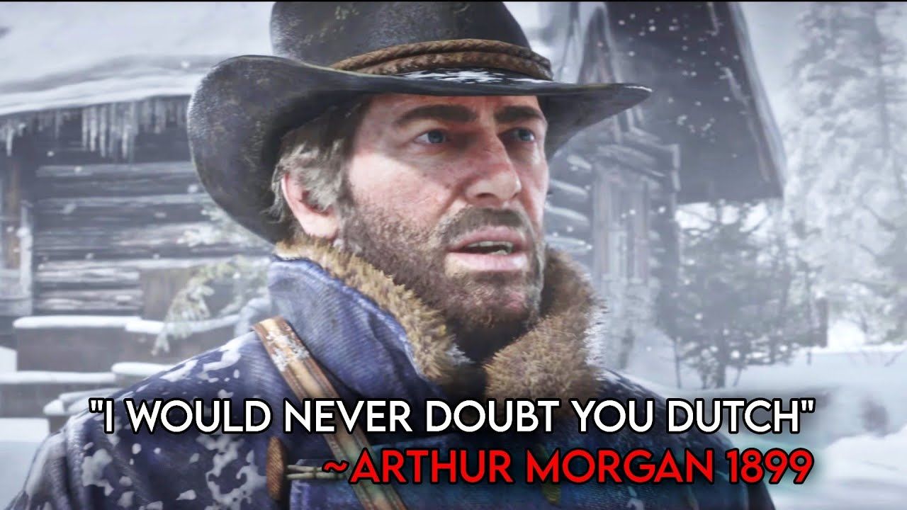 Arthur's views on Dutch were completely changed by the end | Rdr2 - YouTube