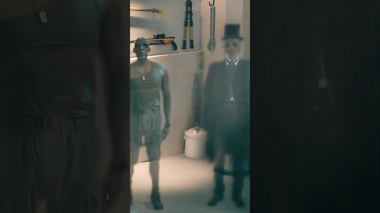 The Doctor and Clara arrived at a haunted place.