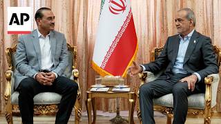 Iran’s president meets with Pakistan’s army chief in Tehran