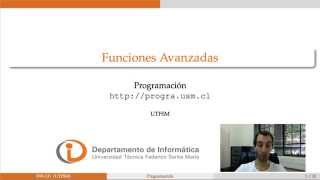 Funciones Avanzadas en Python