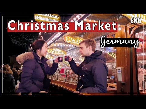 독일 크리스마스 마켓푸드 먹방 | 글루와인 = 핫와인