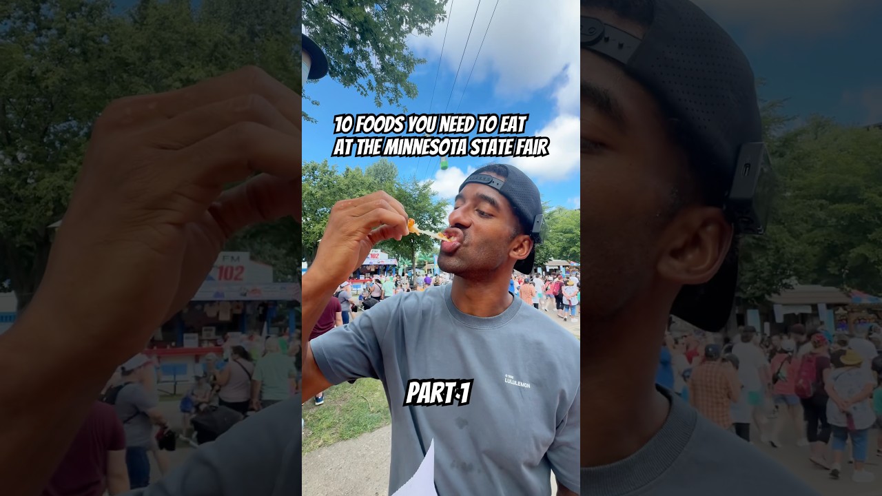 Top 10 foods you need to try at The Minnesota State Fair 🎡🍴(part1)