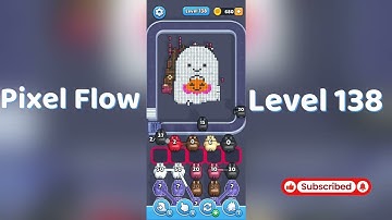 🎮 Pixel Flow Level 138 Walkthrough | Go Answer 🧩✨