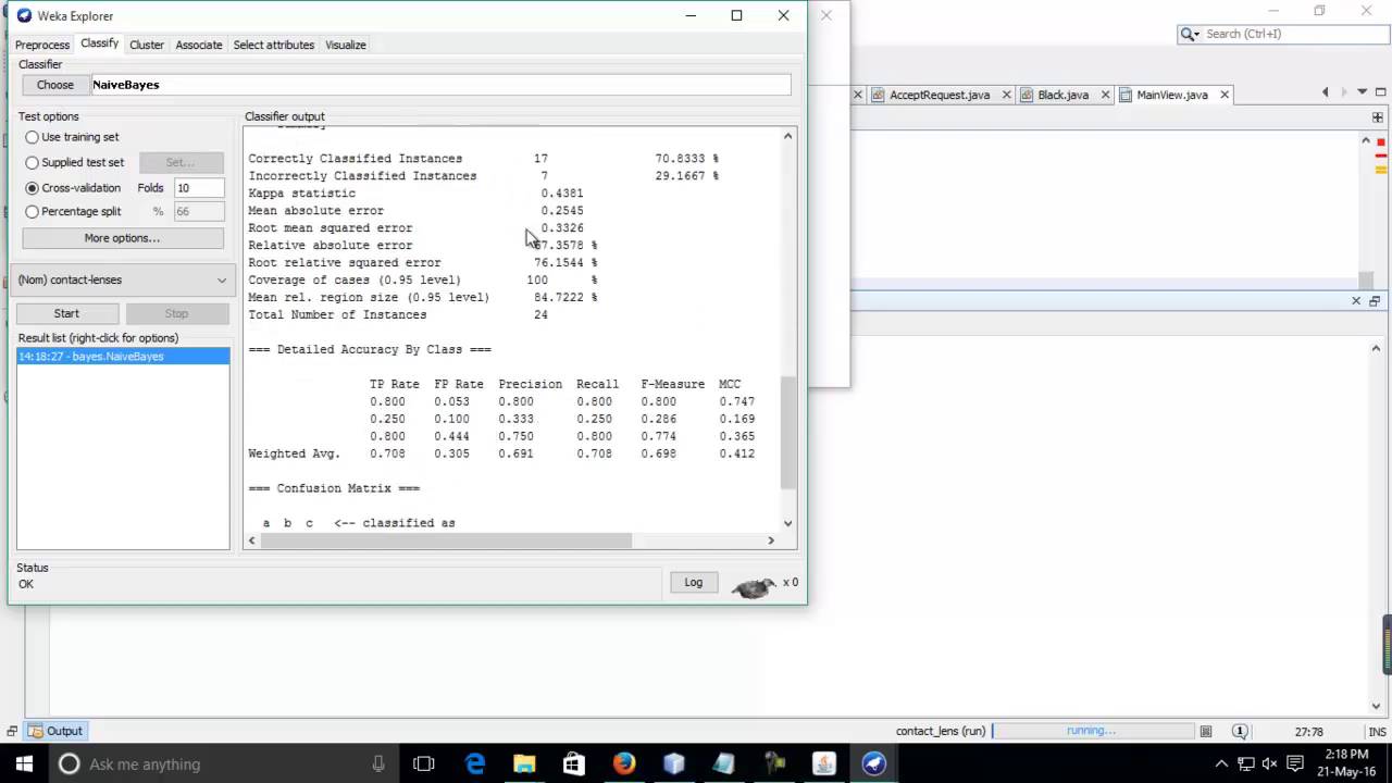 Data mining with weka - YouTube