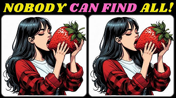 Spot The Difference : Nobody Can Find them all the differences🍀382  [Spot 3 Differences]