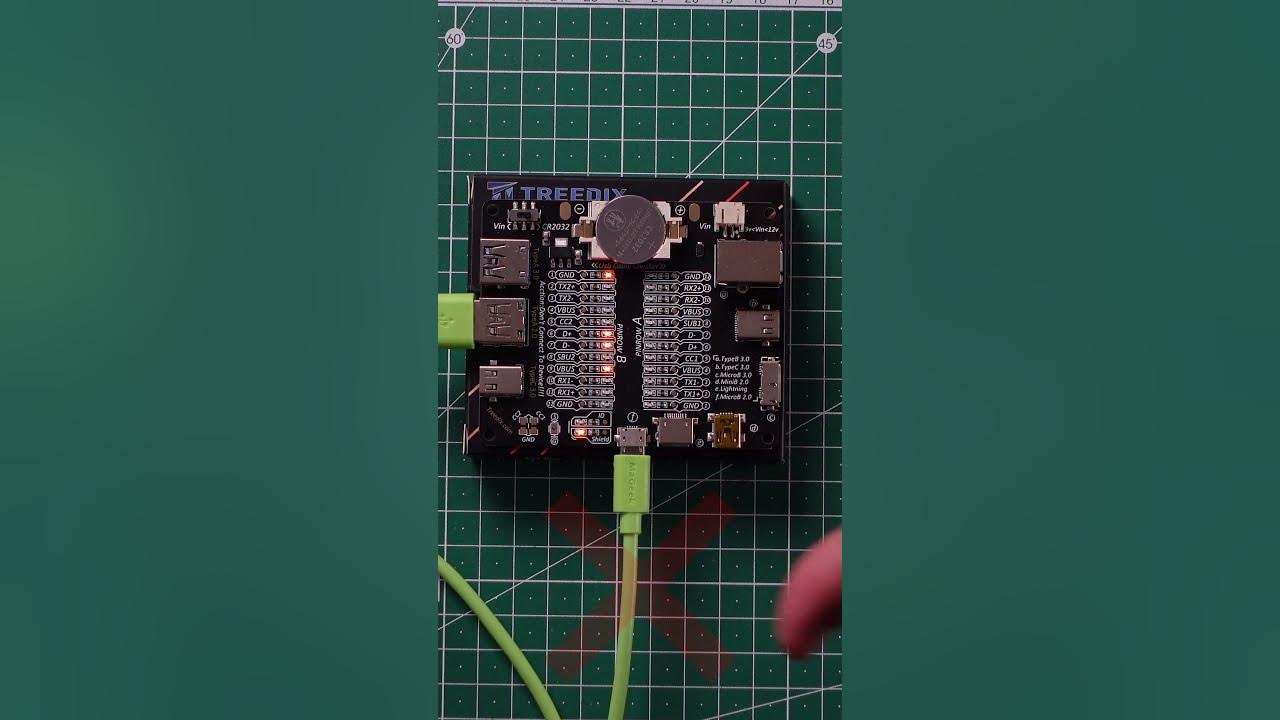 Nie mehr miese USB Kabel: Treedix USB Kabeltester #review - YouTube