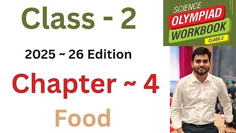 NSO National Science Olympiad | Class - 2 | C- 4 | Food - Questions | By - Sudhir Sir