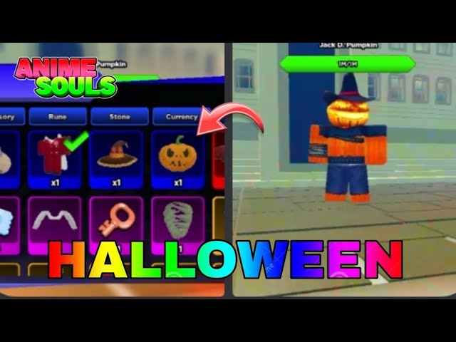 Update 36 de halloween +acc +event anime souls simulator!!! 