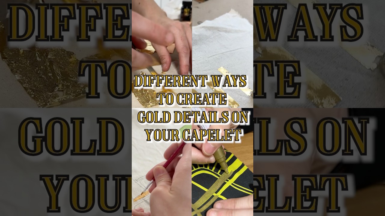 Here are a few ways you can add gold details to your costume! #clairobscurexpedition33 #clairobscur