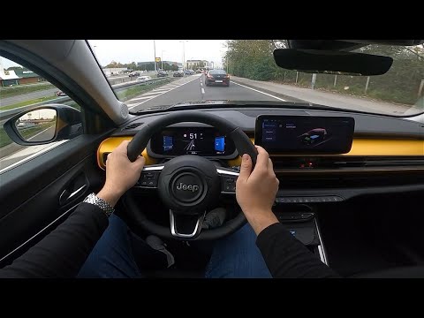 2023 Jeep AVENGER [156 HP] POV Test Ride (Personal experience) CARiNIK