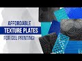 Affordable texture plates grow and stretch your stash  playdoh printing