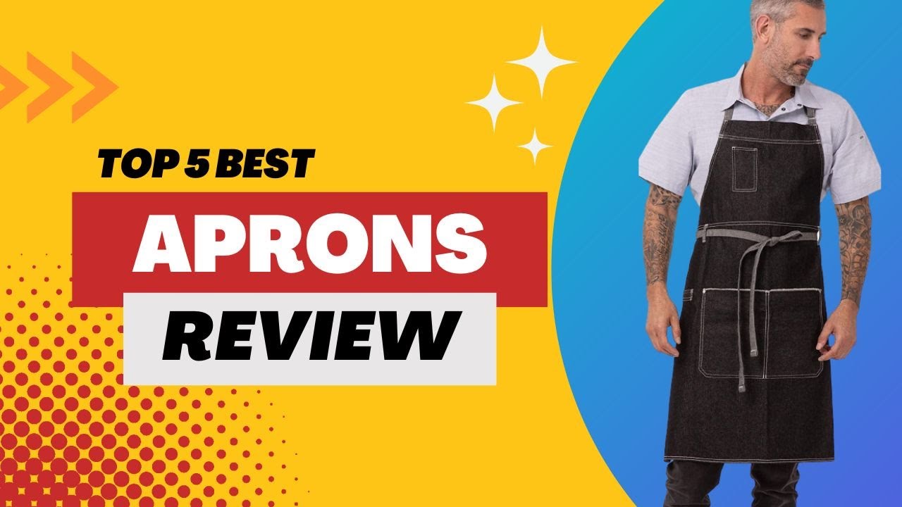 top 5 best professional chef aprons 2022 YouTube