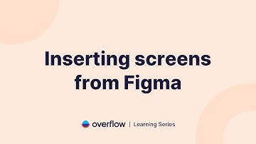 Inserting screens from Figma to Overflow