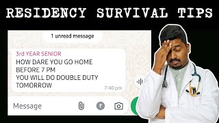 MUST KNOW before 1st YEAR PG RESIDENCY !! by Dr. RMD | NEET PG COUNSELLING