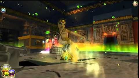 Wizard101 - Level 84 spell quest - [Myth solo] - [Aura quest!]