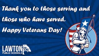 Lawton Public Schools: Eisenhower Elementary Veterans Day